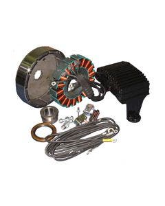 Cycle Electric 3-Phase 50A Charging Kit For Harley-Davidson Flh/Flt/Fxr 1989-1998