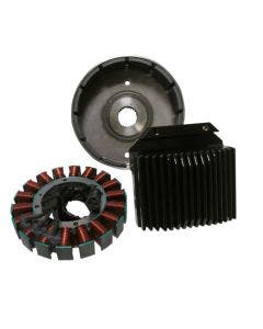 Cycle Electric 3 Phase 50 Amp Stator Regulator Charging System Harley FLH 11-13