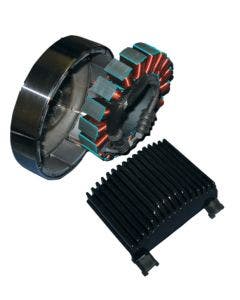 Cycle Electric 3 Phase 50 Amp Stator Regulator Charging System Harley FXD 12-17