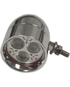 Custom Dynamics CMBB-C Chrome Bullet Syle 2.25" LED Driving Lights - Universal 