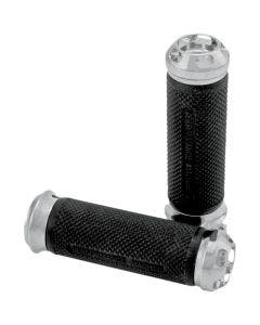 Performance Machine Apex Chrome TBW Grips For Harley Davidson Models 08-15| 0063-2044-CH