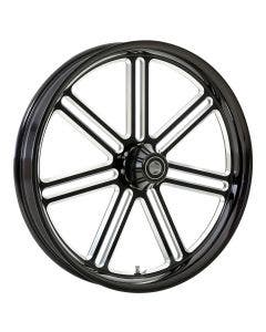 Colorado Customs Black Cut BW Cinci Wheel & Tire Package for Harley Models 