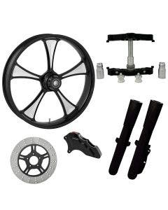 Clutch Eclipse 23" Wheel Tire Single Side w/ Raked Triple Trees Lowers & Sliders