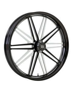 Colorado Customs Black Cut BW Cyko Wheel & Tire Package for Harley Models 
