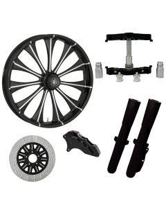Cynical Eclipse 23" Wheel Tire Single Side w/ Raked Triple Trees Lowers & Sliders