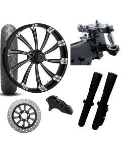 RC 26 Cypher Eclipse Wheel Tire Neck Rake Front End Package Harley Single Side