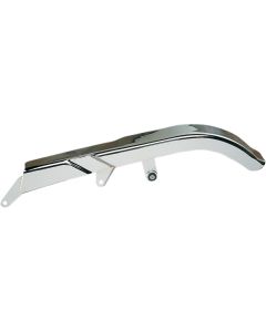 Drag Specialties Chrome Rear Upper Belt Guard Cover Harley 86-92 FXST FLST 