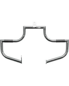 Lindby Front Chrome Linbar Highway Engine Guard Bar for Harley FL Softail 86-99