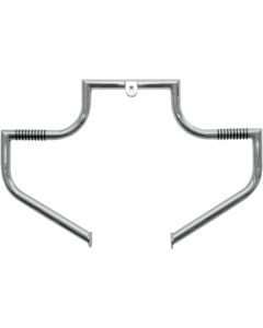 Lindby Front Chrome Linbar Highway Engine Guard Bar for Harley FL Softail 00-17