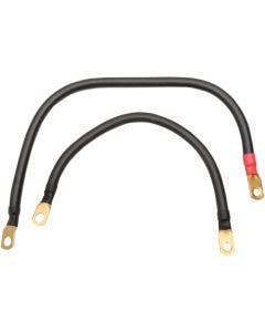 Terry Components 4 Gauge Complete Battery Cable Kits Harley 89-94 FXR