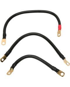 Terry Components 4 Gauge Complete Battery Cable Kits Harley 84-88 FXR