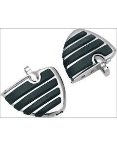 Kuryakyn 4450 Chrome ISO-Wing Mini Boards w/ Male Mount Adapters Harley Goldwing