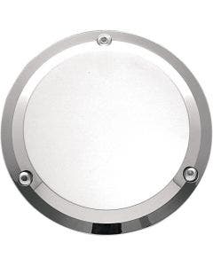 Joker Machine Chrome Smooth 3 Hole Derby Cover for Harley Big Twin 70-98