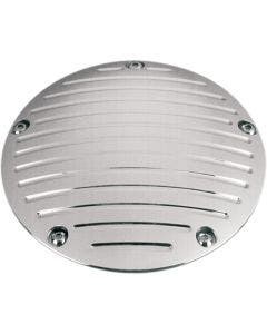 Pro One 1 Millennium Ball Milled Chrome 5 Hole Derby Cover Harley Twin Cam 99-16