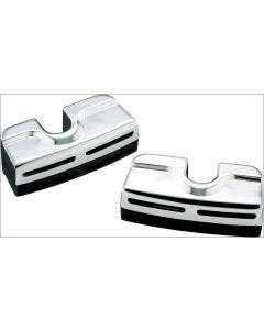 Kuryakyn Chrome Scorpion Spark Plug Head Bolt Covers for '99-'17 Harley Twin Cam