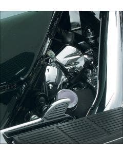 Kuryakyn Chrome Solenoid Cover for 90-06 Harley Big Twin 91-16 XL1200/XL883
