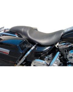 Danny Gray Short Hop 2-Up XL Smooth Low Profile Seat Harley Road King 97-07