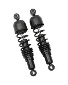 Drag Black 11" Replacement Rear Shock Absorbers for Harley FLH/T Touring 85-18