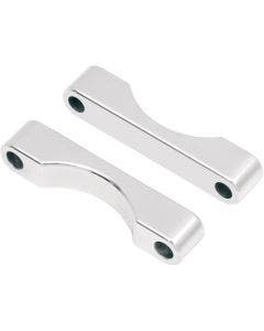 Klock Werks WFB Benchmark Bagger Chrome Front Fender Blocks for Harley FLH 84-13