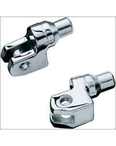 Kuryakyn 8810 Chrome Tapered Peg Adapters for Yamaha