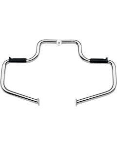 Lindby Chrome Front Multibar Engine Guard for Harley FL Softail 00-14