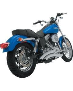 Vance & Hines Chrome Big Radius Exhaust '91-'05 Harley Dyna FXD