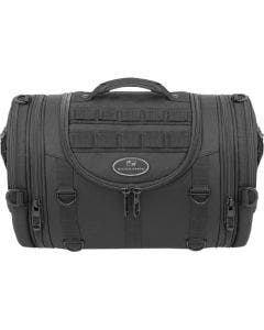 Saddlemen R1300LXE Black Tactical MOLLE Roll Bag Luggage Harley & Metric