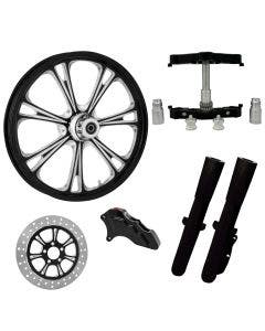 Epic Eclipse 23" Wheel Tire Single Side w/ Raked Triple Trees Lowers & Sliders