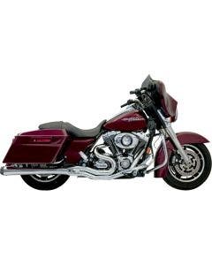 Bassani Chrome B4 2-1 Stepped Header Exhaust System Megaphone 95-16 Harley FLH/T