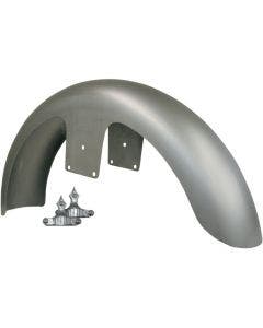 RC Components Front 21" Fender Stamped Steel Kit w/ Chrome Brackets Harley 14-18