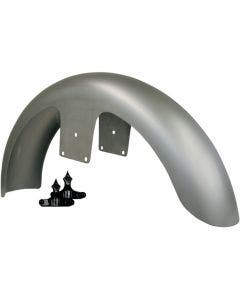 RC Components Front 21" Fender Stamped Steel Kit w/ Black Brackets Harley 14-18