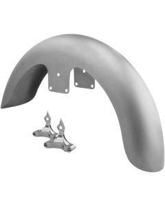 RC Components Front 26" Fender Stamped Steel Kit w/ Chrome Brackets Harley 14-18