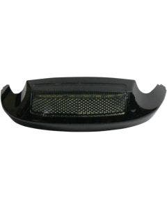 Custom Dynamics Black Front Fender Tip Amber LED Smoke Lens Harley 14-15 FLH/T