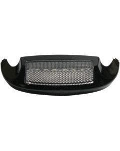 Custom Dynamics Black Front Fender Tip White LED Amber Lens Harley 14-15 FLH/T