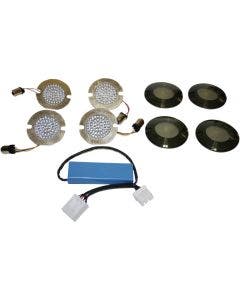 Custom Dynamics Complete Flat Pancake LED Turn Signal Conversion Kit Harley