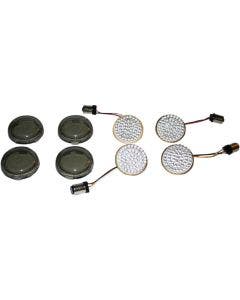 Custom Dynamics Complete LED Turn Signal Conversion Kit Harley 11-15 1157 Rear