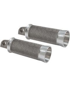 Speed Merchant SM Raw Anodized Cruiser Footpegs for Harley Models