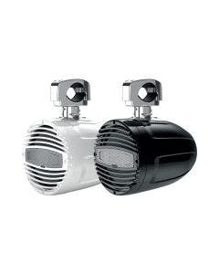 Hertz Marine HTX 8 M-CL-W White Tower Coaxial Clamp Speaker 8" Boat UTV Jeep