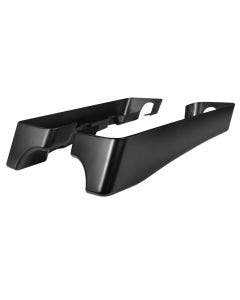 Hogworkz Harley 3" Saddlebag Extensions '93-'13 CVO Dual Exhaust Unpainted