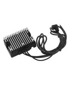 Twin Power Black Electronic Voltage Regulator Harley EVO Big Twin Rep 74513-82