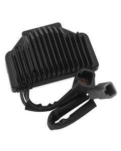 Twin Power Black Voltage Regulator Harley 06-07 Dyna FXD Repl 74631-06