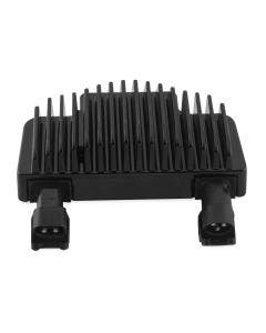 Twin Power Black Voltage Regulator Harley 08-17 Dyna FXD Repl 74631-08