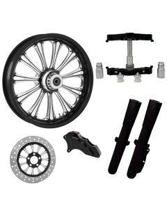 Imperial Eclipse 23" Wheel Tire Single Side w/ Raked Triple Trees Lowers & Sliders
