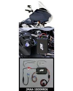 J&M Performance Series 180 Watt 2- Channel Amp kit Harley FLTR Road Glide 06-13 | JMAA-1800HR06