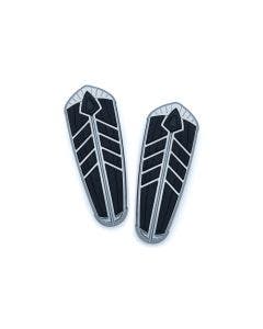 Kuryakyn Chrome Spear Driver Floorboard Inserts for Indian '14-'17 Models