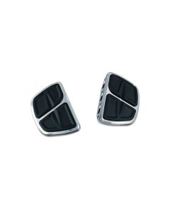 Kuryakyn Chrome Kinetic Mini Boards without Adapters Universal Fitment
