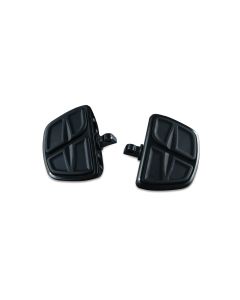 Kuryakyn Gloss Black Kinetic Mini Boards w/ Male Mount Adapters Harley Goldwing