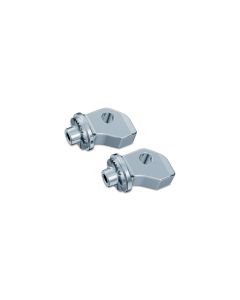 Kuryakyn Chrome Splined Peg Adapters for Indian & Victory