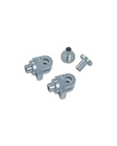 Kuryakyn Chrome Front or Rear Splined Peg Adapters for Triumph