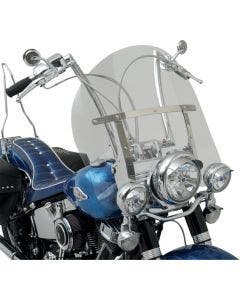 Klock Werks Tint 17" Flare Billboard Replacement Windshield Harley FLST Softail